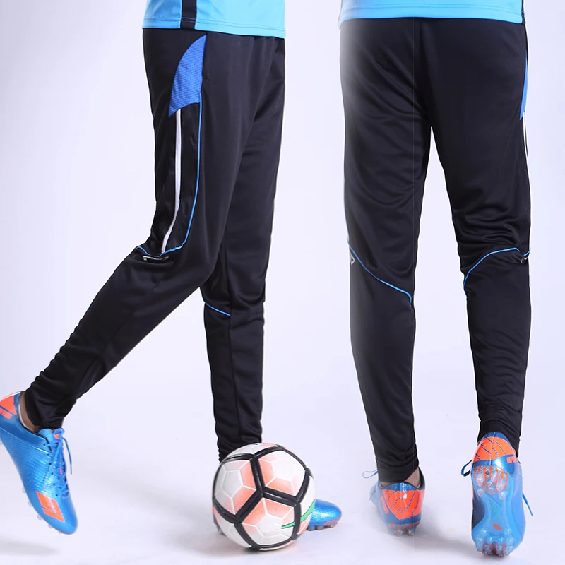 Men Running Sports Pants GYM Football Soccer Training Soccer Pant Jogging Long Trousers Sweatpants Sportwear