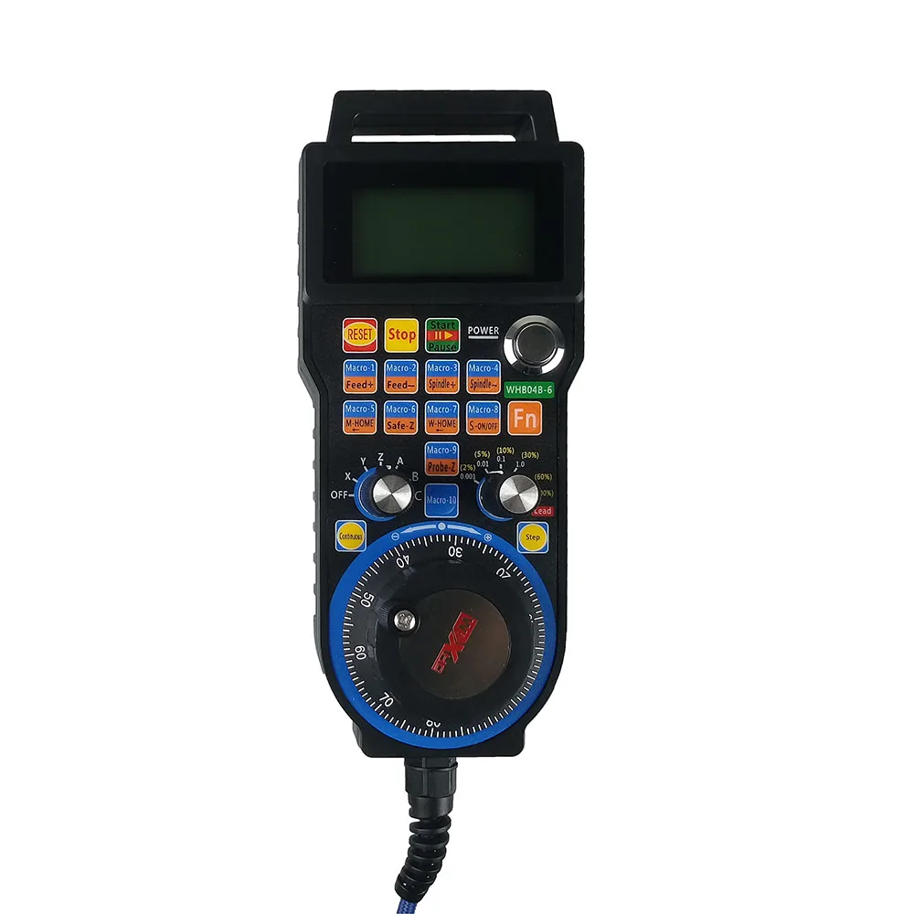 CNC Mach3 Wired MPG 4/6 Axis（Optional） Pendant Handwheel WHB04B For Milling ＆ Engraving Machine