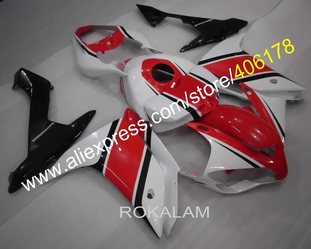 YZF1000-R1 07 08 Body Kit Set For Yamaha YZF R1 2007 2008 Red White Sport Motorcycle  Fairings (Injection Molding)