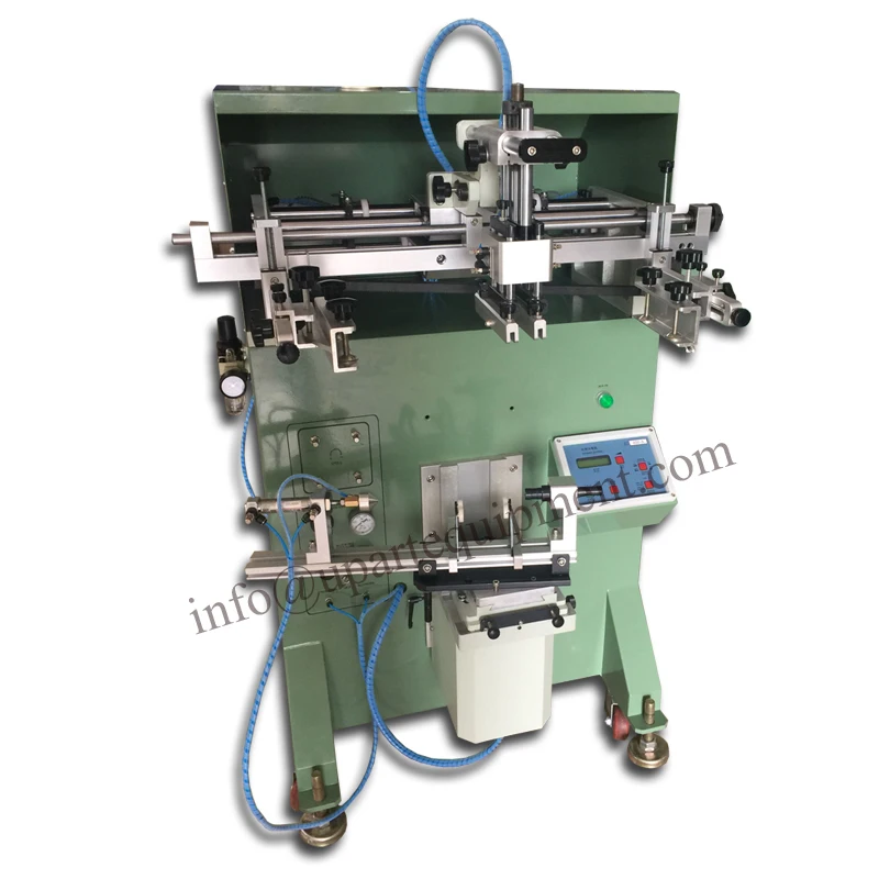 Automatic Curve Silkscreen Printing Machine For Cosmetic Pack