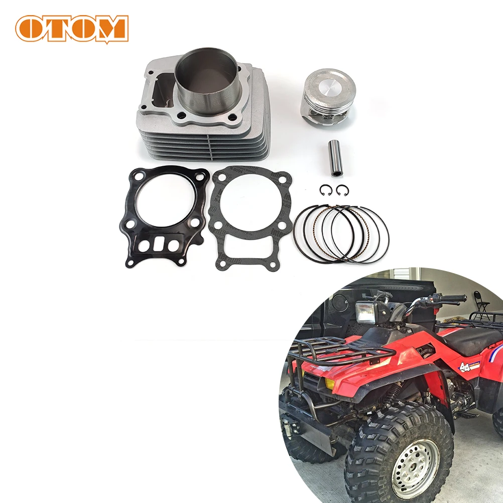 

OTOM Motorcycle Engine Parts Cylinder Piston Ring STD Gasket Top End Kit 12100-HN5-670 For HONDA ATV Rancher TRX350 ES 4x4 4x2