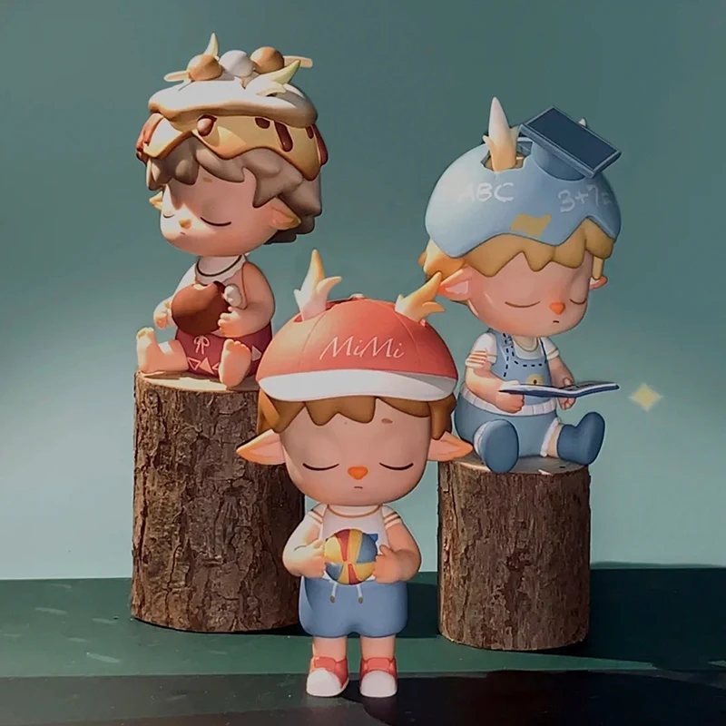 Blind Box Spielzeug Original MIMI Kinder Tagebuch Serie Modell Bestätigen Stil Nette Anime Figur Geschenk Überraschung Box