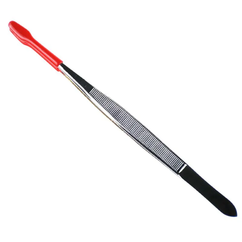 XNEMON Pinzette In Acciaio Inox per Monili/Moneta Collezione di Francobolli Strumenti di Trattamento Da Collezione Industriale Pinzette Utensili A Mano 15 centimetri
