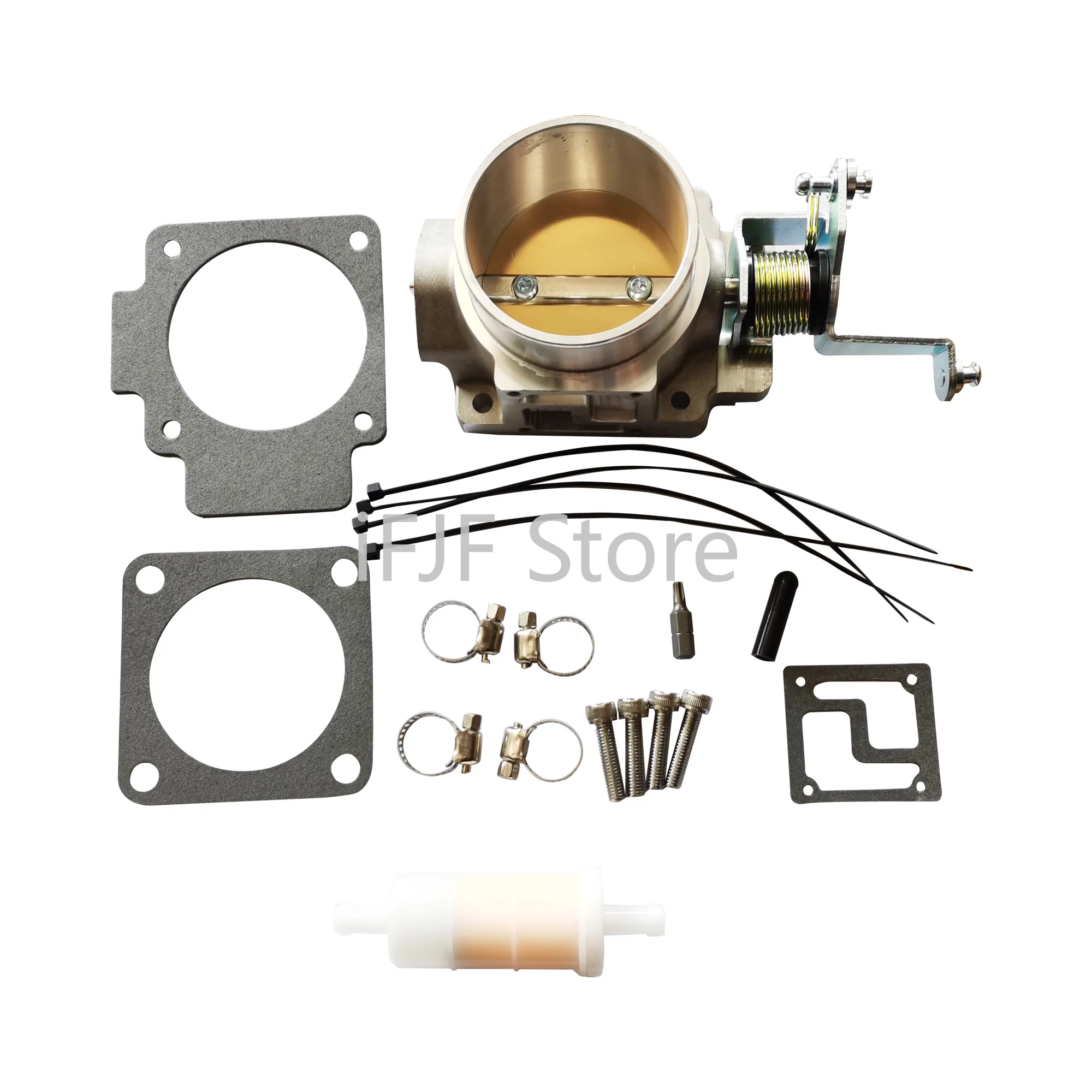 1724 62mm Power Plus Series Throttle Body Replace for BKK,Compatible with 1991-2003 Jeep 4.0L