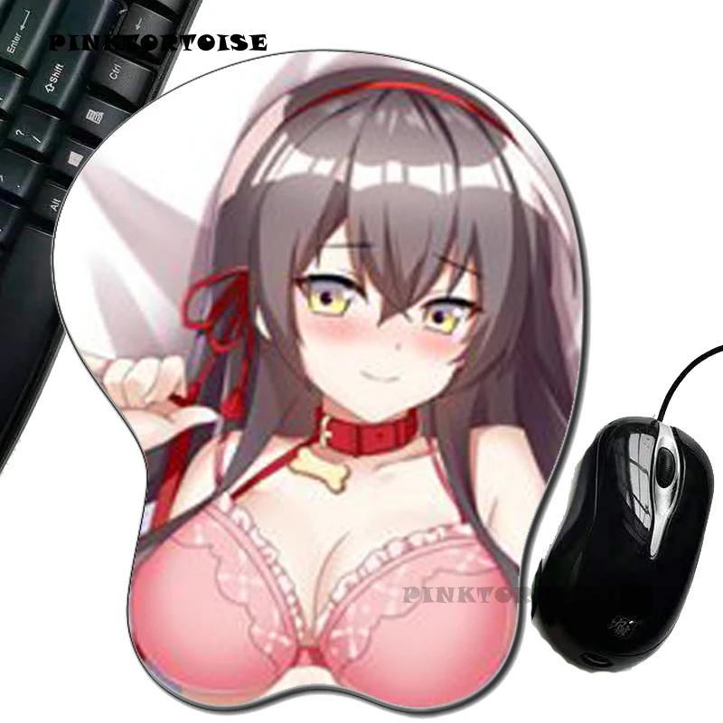 

Designed Anime Hensuki Soft Silicon Otaku Anime 3d Mouse Pad Ergonomic pad Wrist Rest Soft pad