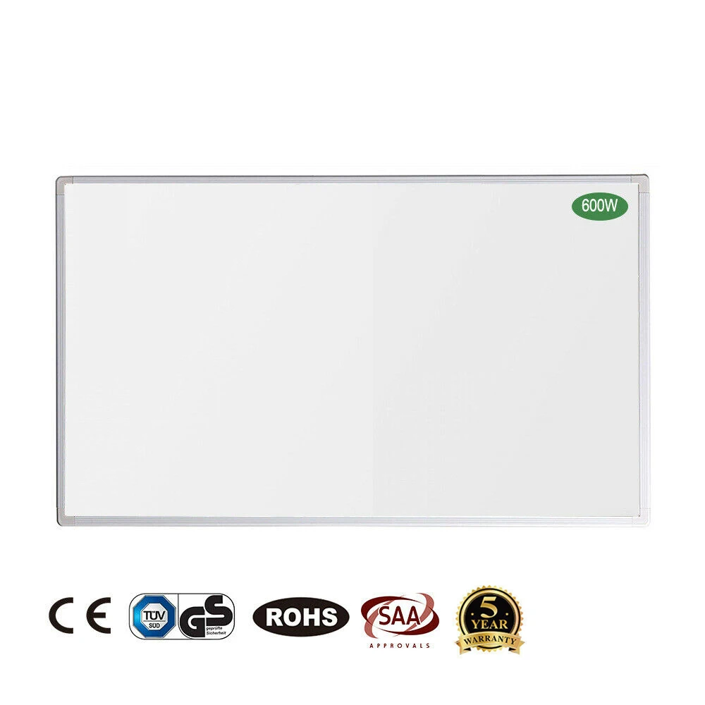 Discounts ! 600W White Infrared Radiant Panel Heaters Room Heaters