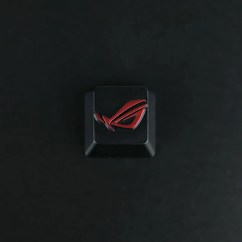 KeyStone ROG Custom Keycap - Keycap van aluminiumlegering voor mechanische toetsenborden, R4 hoogte, compatibel met Cherry MX-as