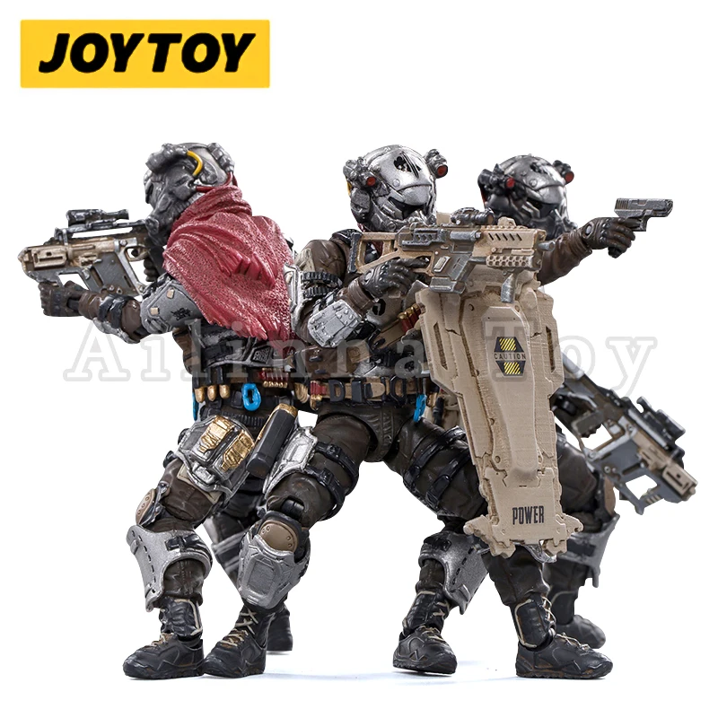 JOYTOY 1/18 3.75 액션 피규어, 해골 부대, 지옥의 다섯 번째 회사 애니메이션 컬렉션 모델 장난감, 선물용 무료 배송, 3 개/세트