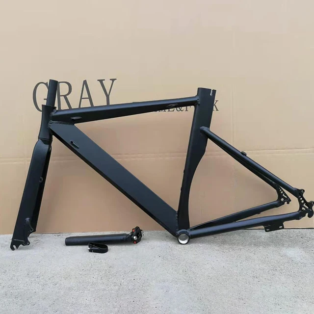 GRAY F15 Road Bike Frame Aluminum Alloy Bicycle Frameset Internal