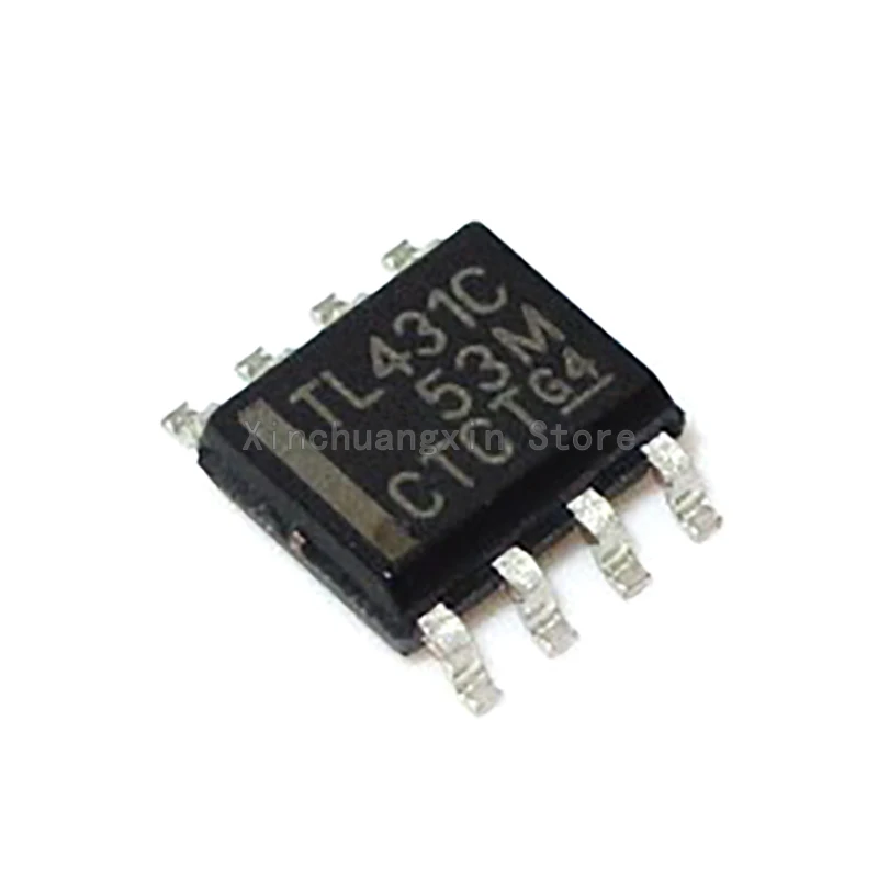 10PCS/LOT Original TL431C TL431CDR SOIC-8 ADJ 2.2% Adjustable precision shunt regulator voltage reference chip