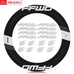 READU Bicycle Stickers Road Bike 2021 F9D Wheel Set Stickers Bicycle Rim Decals Cycling Bicycle Accessories