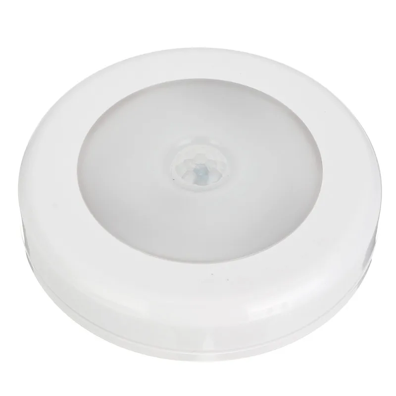 Capteur de mouvement infrarouge à 6 LED, 3 pièces, activation lumineuse, veilleuse, allumage/extinction automatique, batterie pour couloir, livraison directe
