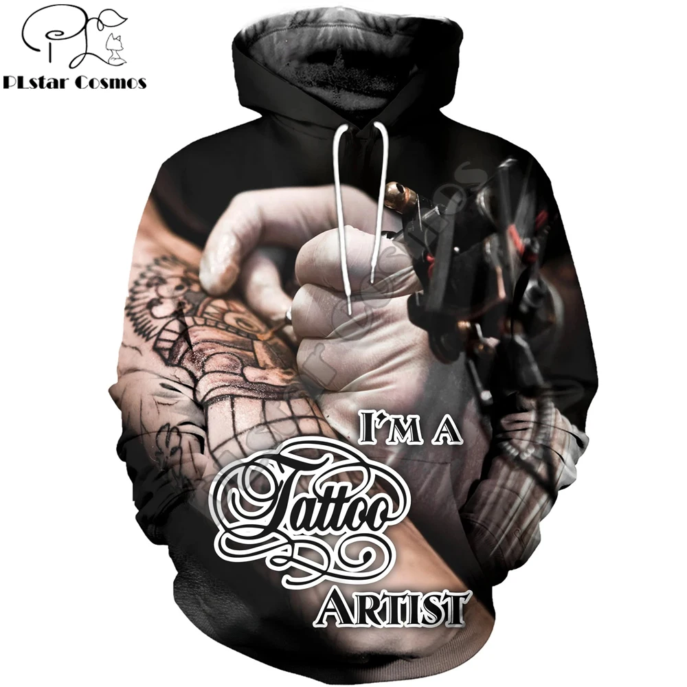 

Beautiful pattern Tattoo Artist 3D Printed Men Hoodie Harajuku Fashion Sweatshirt Unisex Casual Jacket Pullover sudadera hombre