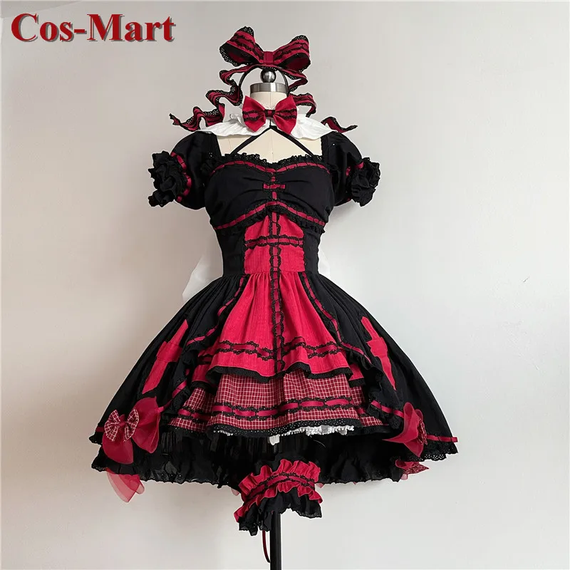 Cos-Mart Game Touhou Project Medicine Melancholy Cosplay Costume Cute Lolita Dress Activity Party Role Play Clothing Custom-Make