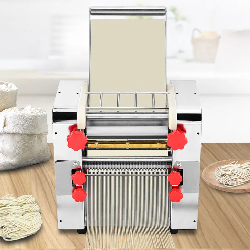 

Electric Noodle Press Machine Stainless steel full-automatic Pasta Dumpling Maker Commercial kneading machine