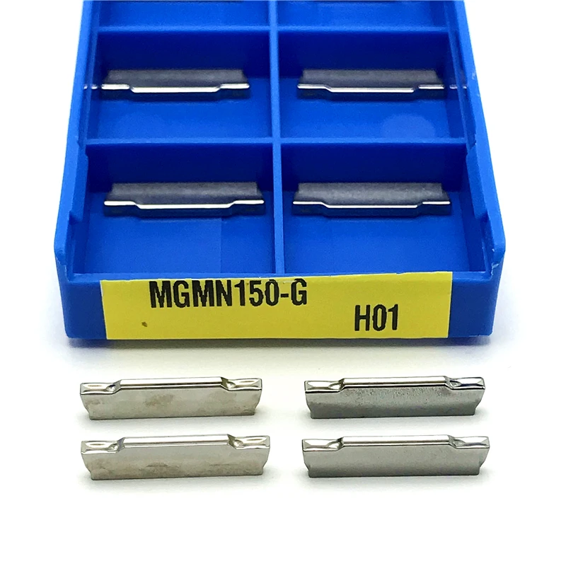 MGMN150-G H01 Aluminum Grooving Inserts high quality Cutting tool CNC carbide wood turning tools MGMN 150 Parting lathe tools