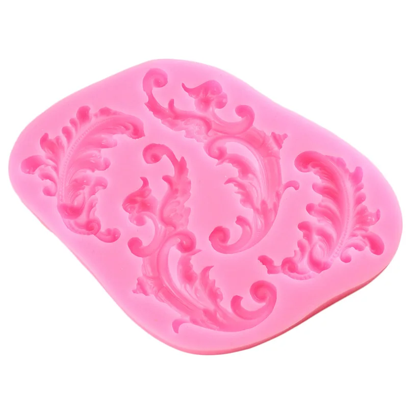 European Relief Silicone Molds Cake Border Fondant Mold Cake Decorating Tools Chocolate Cupcake Topper Candy Polymer Clay Moulds - Image 4