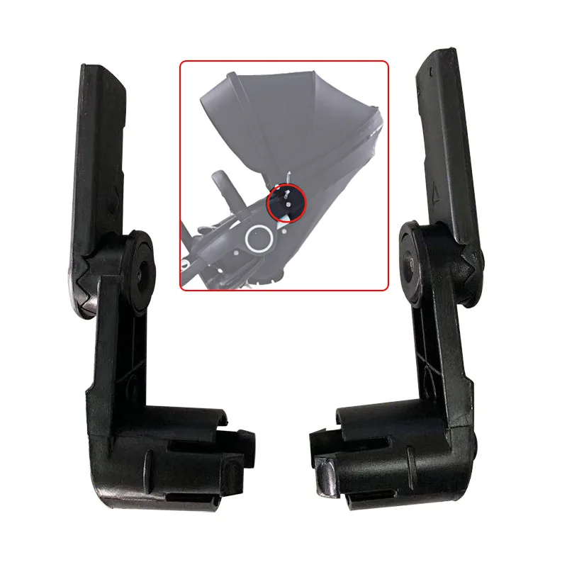 Buggy Canopy Clip For Stokke Xplory V3 V4 V5 V6 Awning Bracket Support Bar Holder Clamp Stroller Replace Accessories