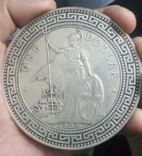 Rare Tibetan silver China Handwork ShiYuanNvShen dynasty commemorative coins