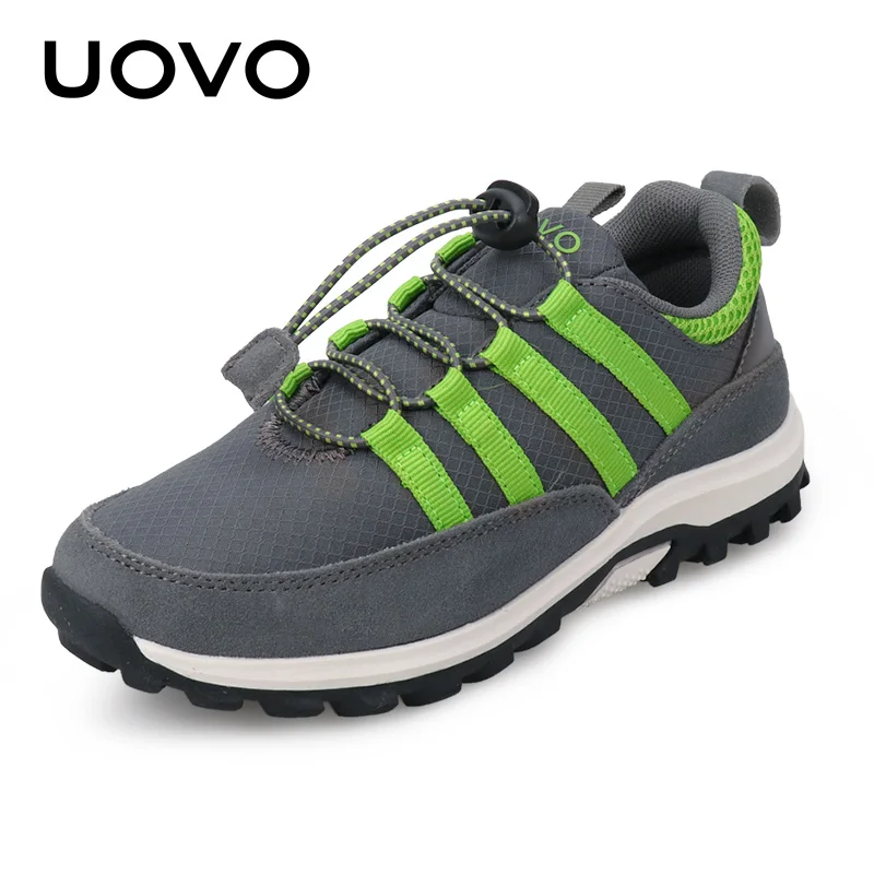 

New Boys And Girls Sports Autumn UOVO 2021 Children Footwear Breathable Kids Shoes Brethable Casual Sneakers Eur #32-38