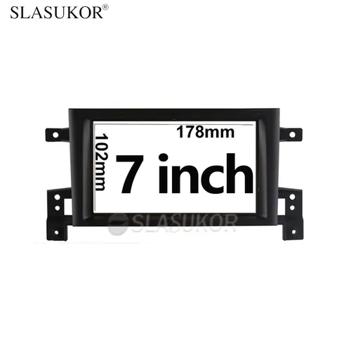 7-дюймовый 2 DIN Android автомобильный для Suzuki Grand Vitara 3 2005 2006 2007 2008 2009 2010 2011 2012 - 2015 рамка проигрыватель комплект разделения кабеля
