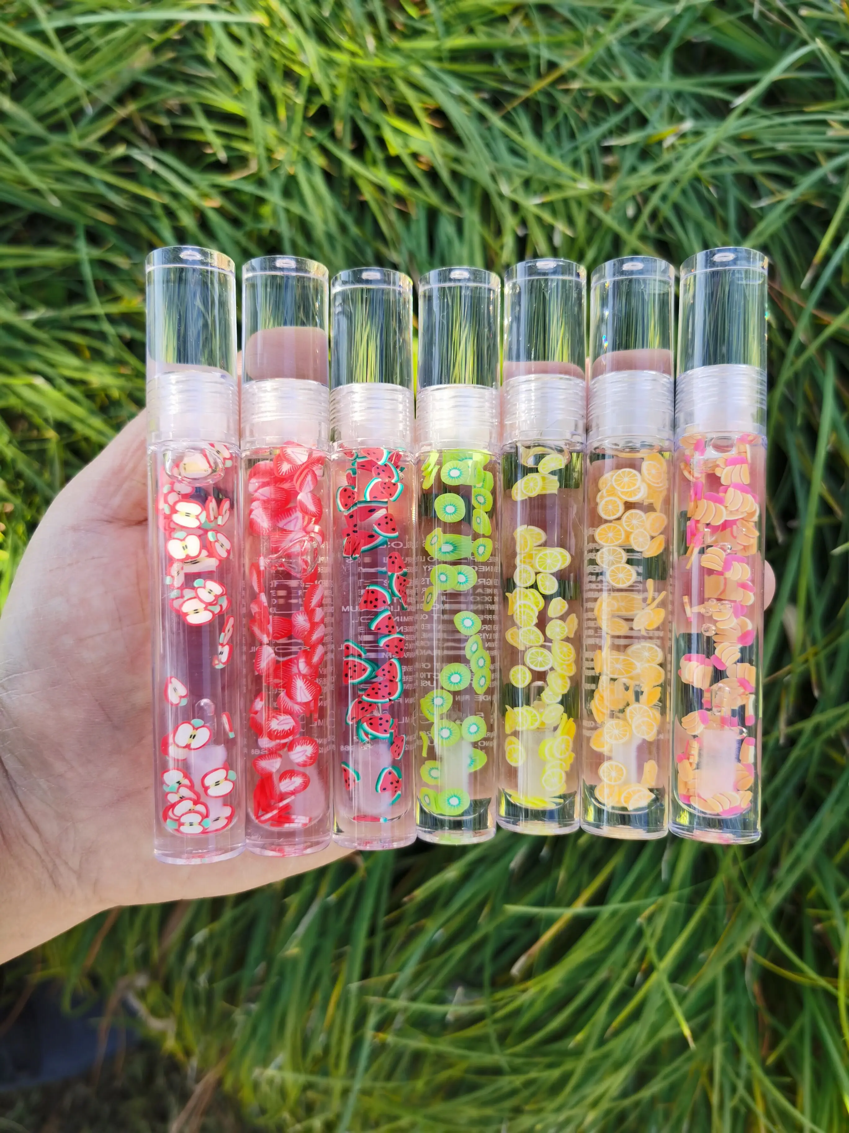 2022 Lipgloss Private Label Base Vendor Custom Clear Kids Glossy Nude Glitter Kit Vegan Wholesale Lip Gloss