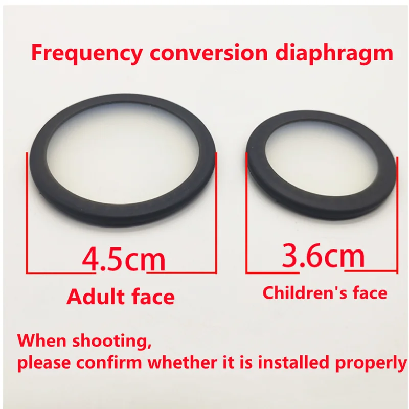 Spirit durable soft silicone earplugs/diaphragm/children suspension diaphragm stethoscope vibrating membrane frequency conversio