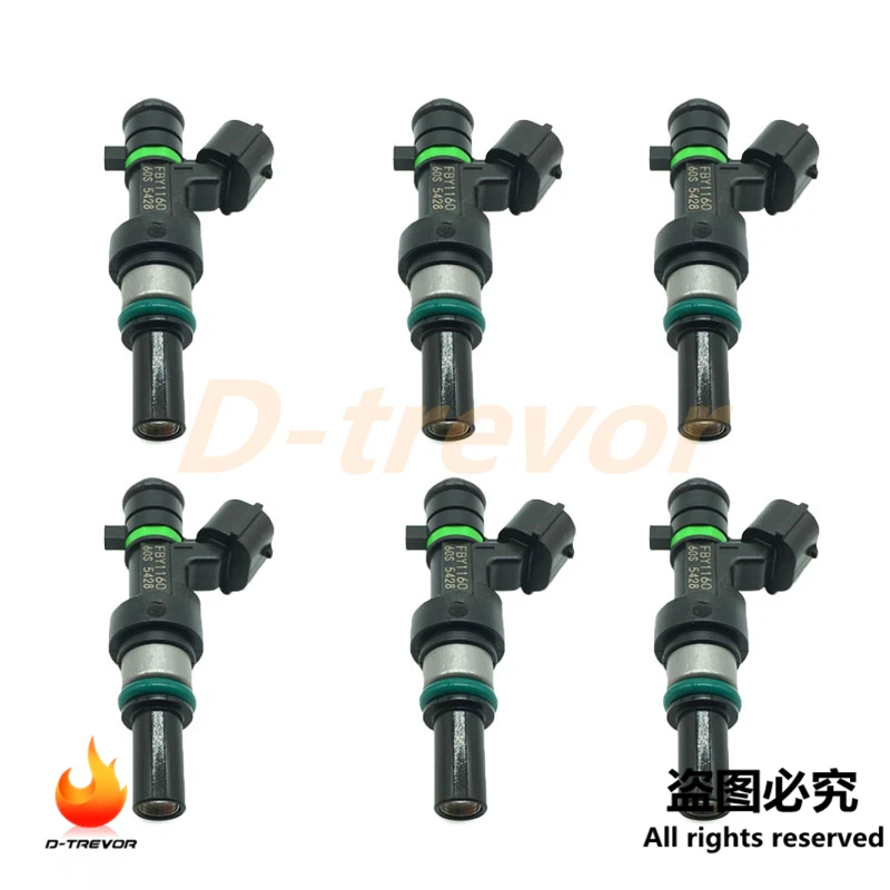 6Pcs 16600-ED000 FBY1160 Fuel Injector Nozzle for Nissan Versa 1.6L 2009-2011