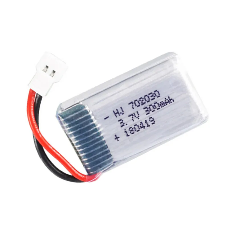 3.7V 300 MAh Pin Lipo Cho Hubsan H107 Syma X11C FY530 UDI U816 U830 F180 E55 FQ777 FQ17W Pin 25C 702030 Cho RC Drone Một Phần