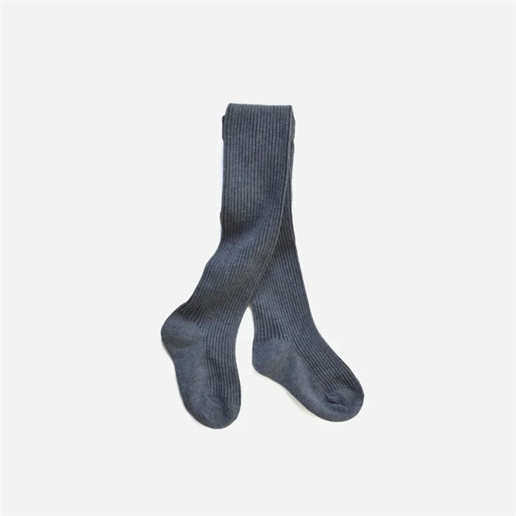 Kinder Strumpfhosen Für Mädchen Baumwolle Gestrickte kinder Mädchen Strumpfhosen Solide Weiche Baby Leggings Weiß Schwarz Engen Frühling Herbst 1-9 jahre – Detail 3