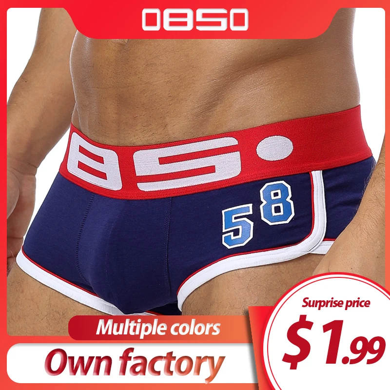 brand mens boxers cotton sexy men underwear mens underpants male panties shorts U convex pouch for gay B0068