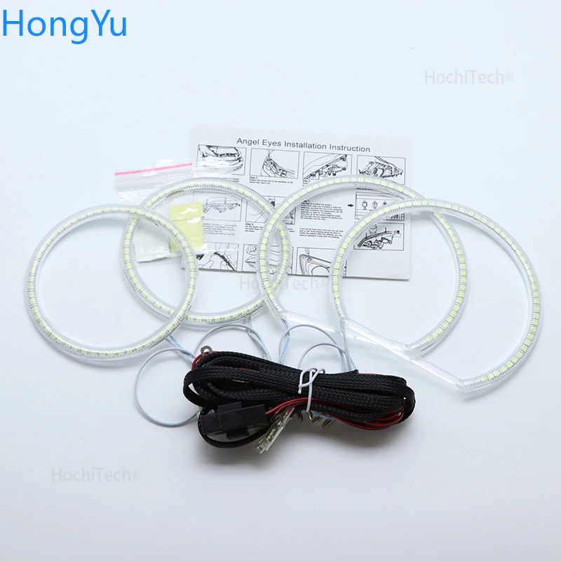 For Volkswagen VW Scirocco 2008 - 2013 non projector Super Bright white color SMD led Angel Eyes kit daytime running light DRL