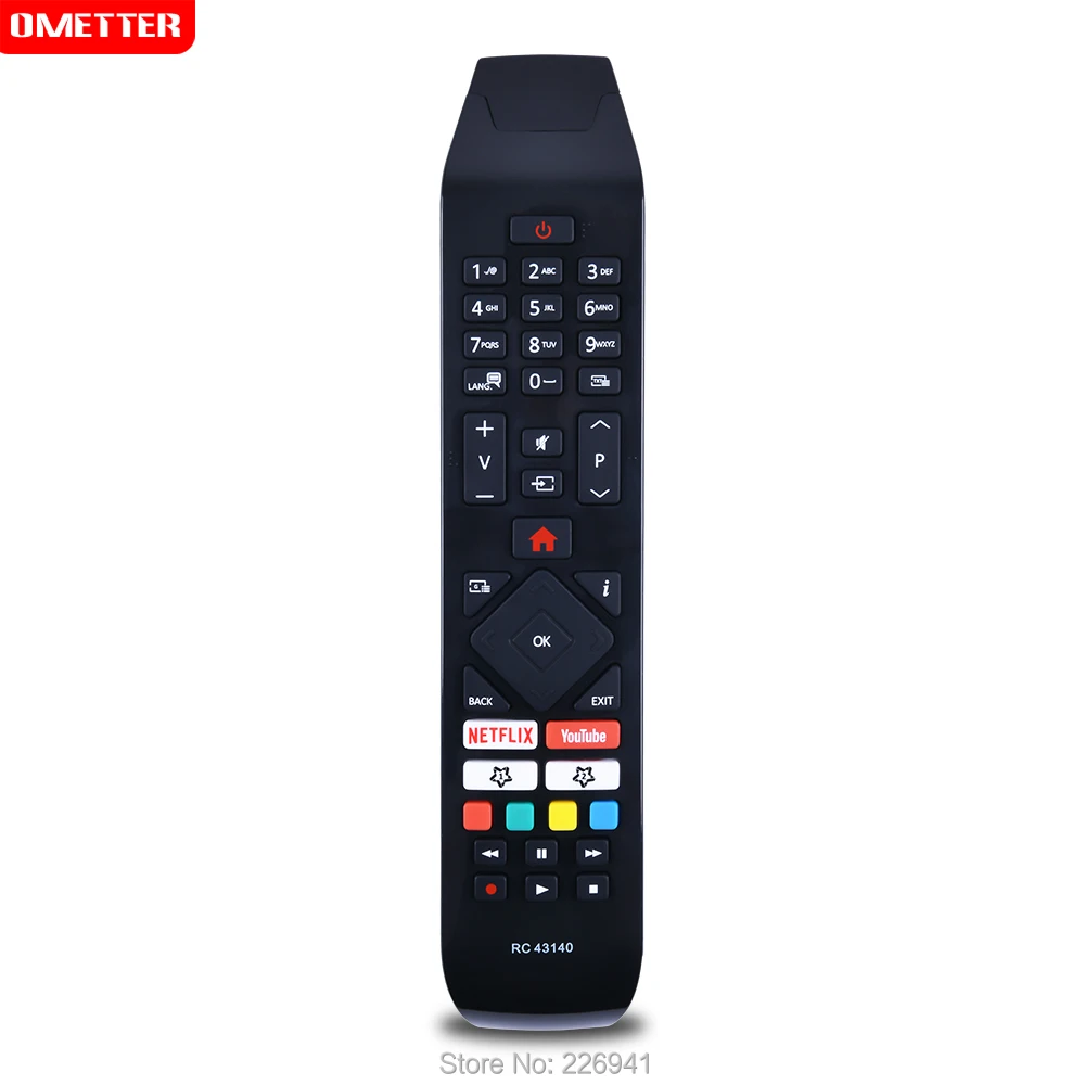 Para hitachi rc43140 controle remoto para 55hl7000 32he4000 24he2000 smart tv