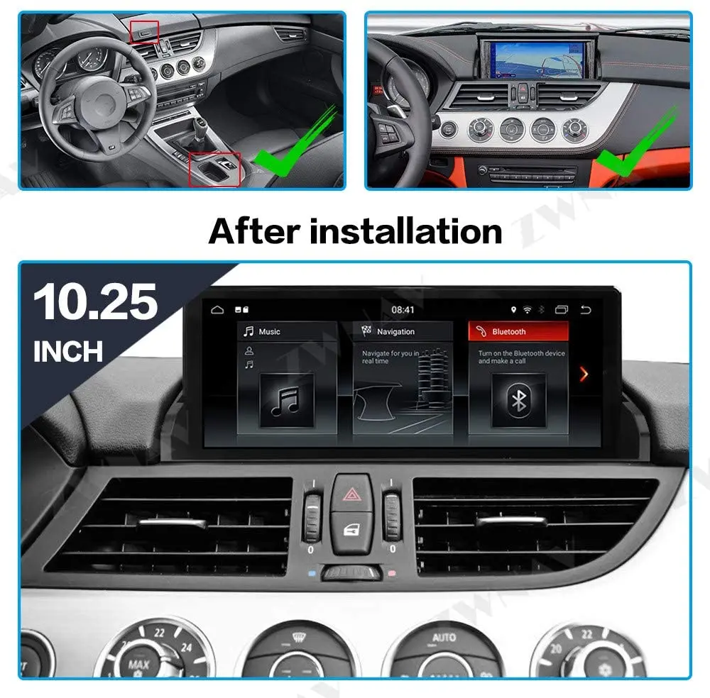 

Android 11 8+256G For BMW Z4 E89 2009+ Multimedia Player Auto Radio GPS Navigation Car DVD Player IPS Screen Headunit Joystick