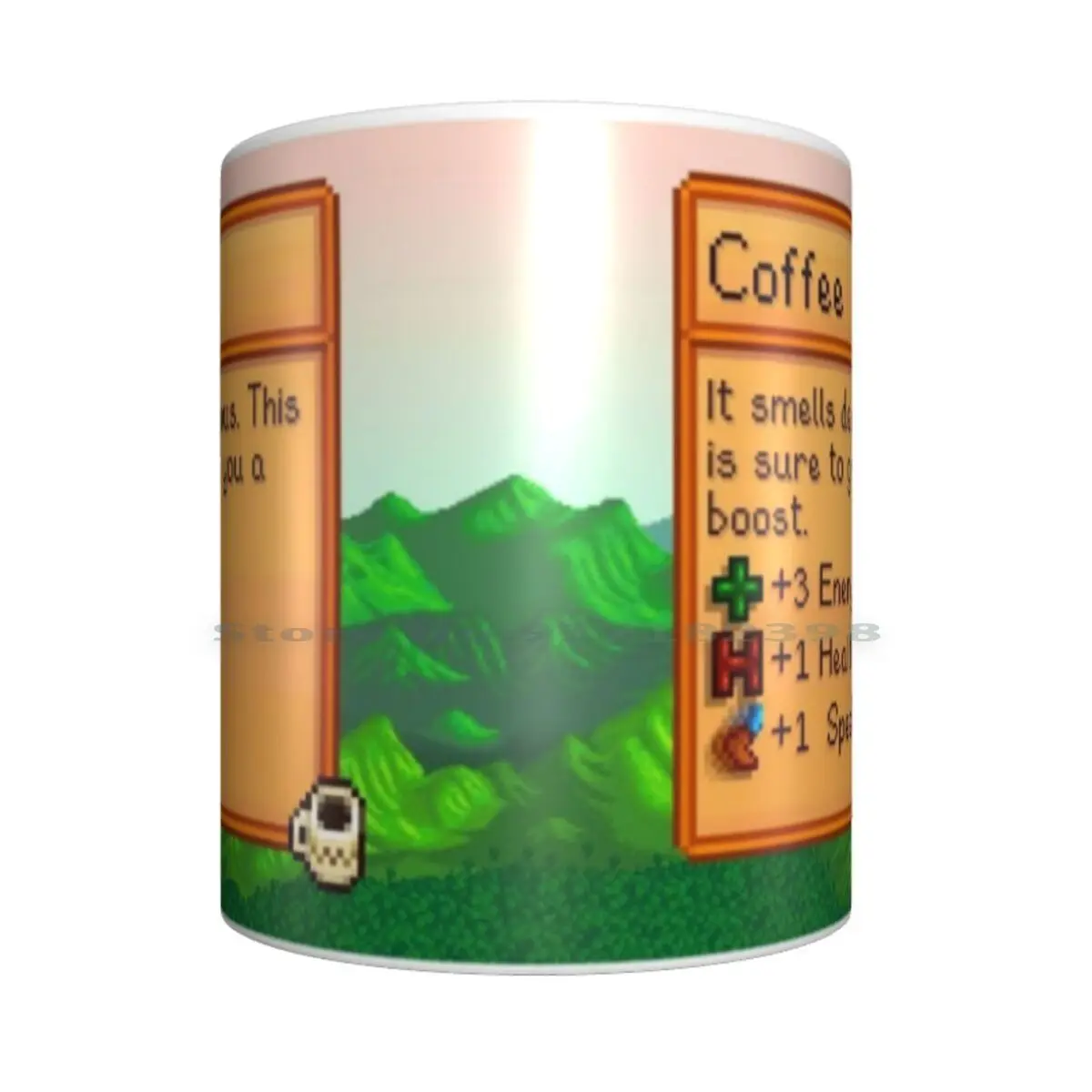 Stardew Valley-Coffee Ceramic Mugs Coffee Cups Milk Tea Valley Stardewvalley Stardew Valley Outside Nature Game Video Game