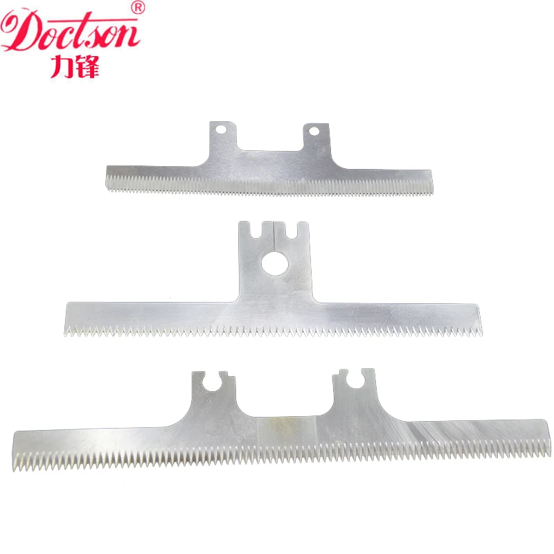 Customisation T-shaped Saw Blade Packaging Machinery Teeth-blade Serrated Knife Customized According to the Drawing or Sample