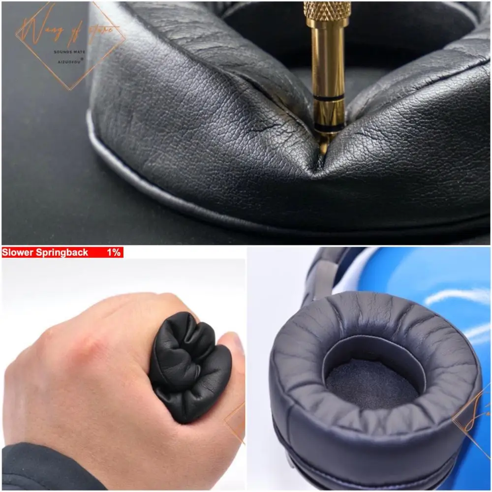 سوبر سميكة لينة رغوة الذاكرة بطانة للأذن وسادة ل AKG Y50 سلسلة سماعات الكمال الجودة ، وليس رخيصة