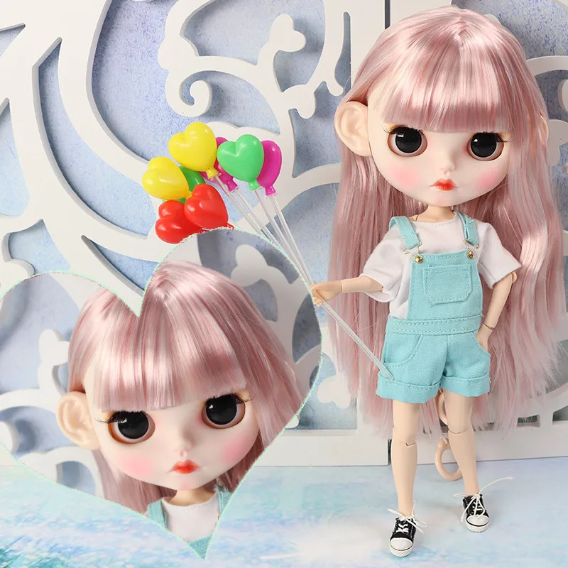 ICY Factory 1/6 BJD 19 joint body new matte face soft straight hair exquisite gift toy.