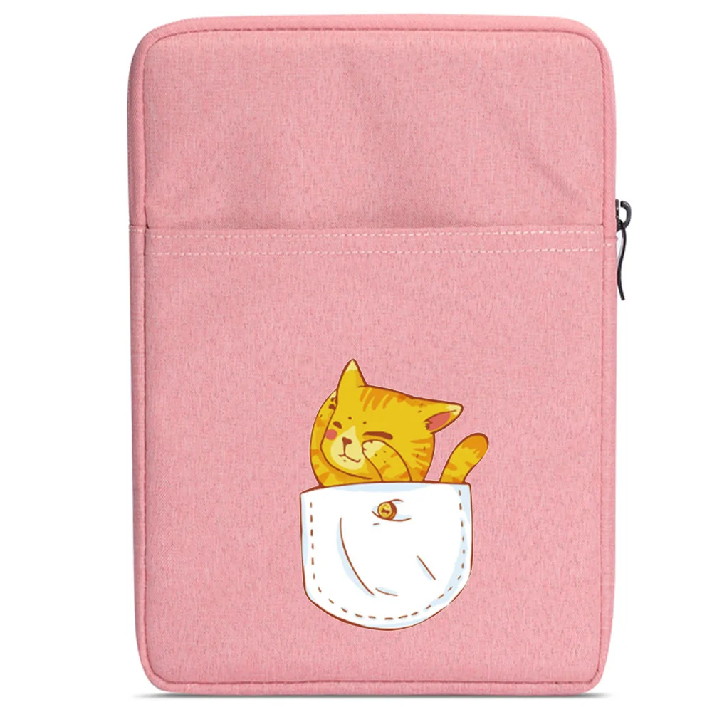 cute print Zipper Sleeve Bag Case For pocketbook 740 kindle 3 keyboard kobo aura edition 6.8'' ereader sleeve