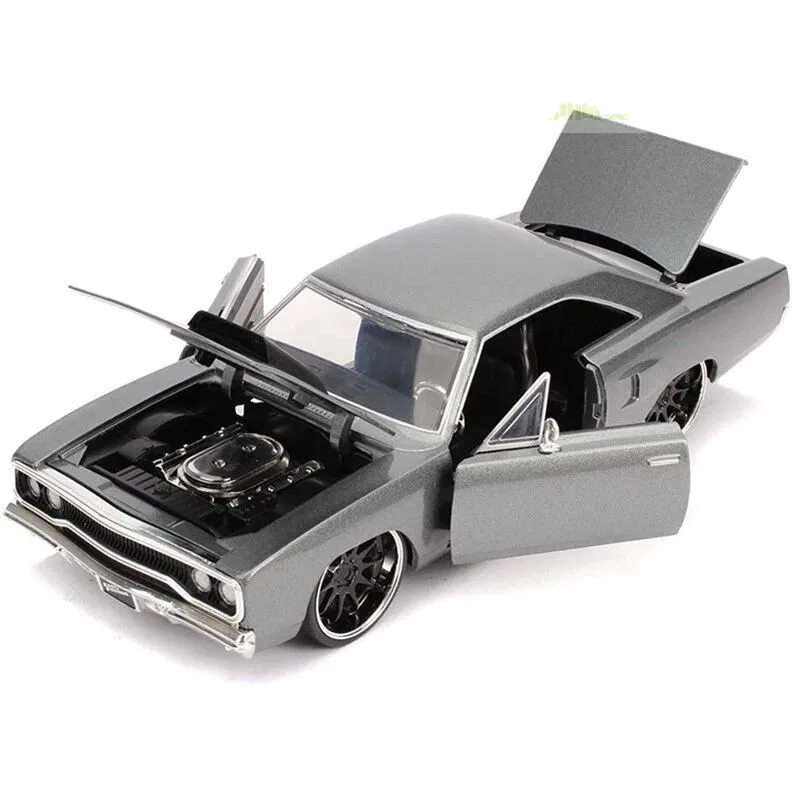 JADA Maisto 1:24 1970 Dodge Challenger R/T Die Plymouth Road Runner alloy car model crafts decoration collection toy tools gift