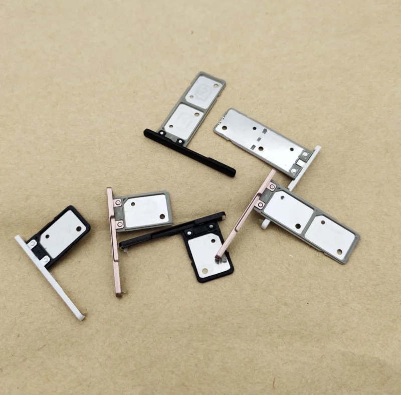 Sim Card Holder Reader, Sim Tray Slot with Cover, Sony Xperia XA1, G3121, G3125, G3112, G3116, Single, Dual, Original