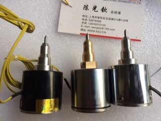 Electromechanical marking needle, electric header, electromagnetic header