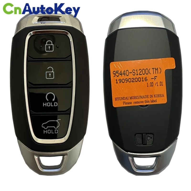 

CN020165 Aftermarket For Hyundai Santa Fe 2018+ Smart Key Remote Car Control 433MHz HITAG 3 Chip Part Number 95440-S1200