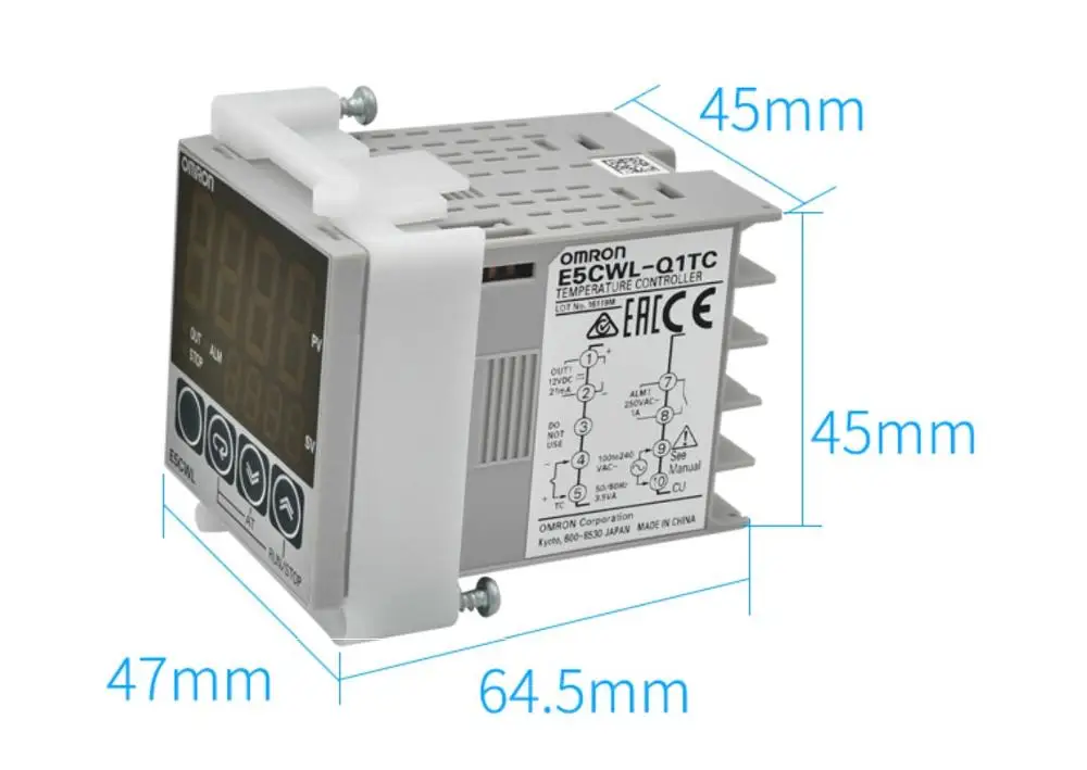 Thermostat d'origine E5CWL-R1TC E5CWL-Q1TC authentique E5CWL-R1P / -Q1P E5CSZ-R1T E5CSZ-Q1T