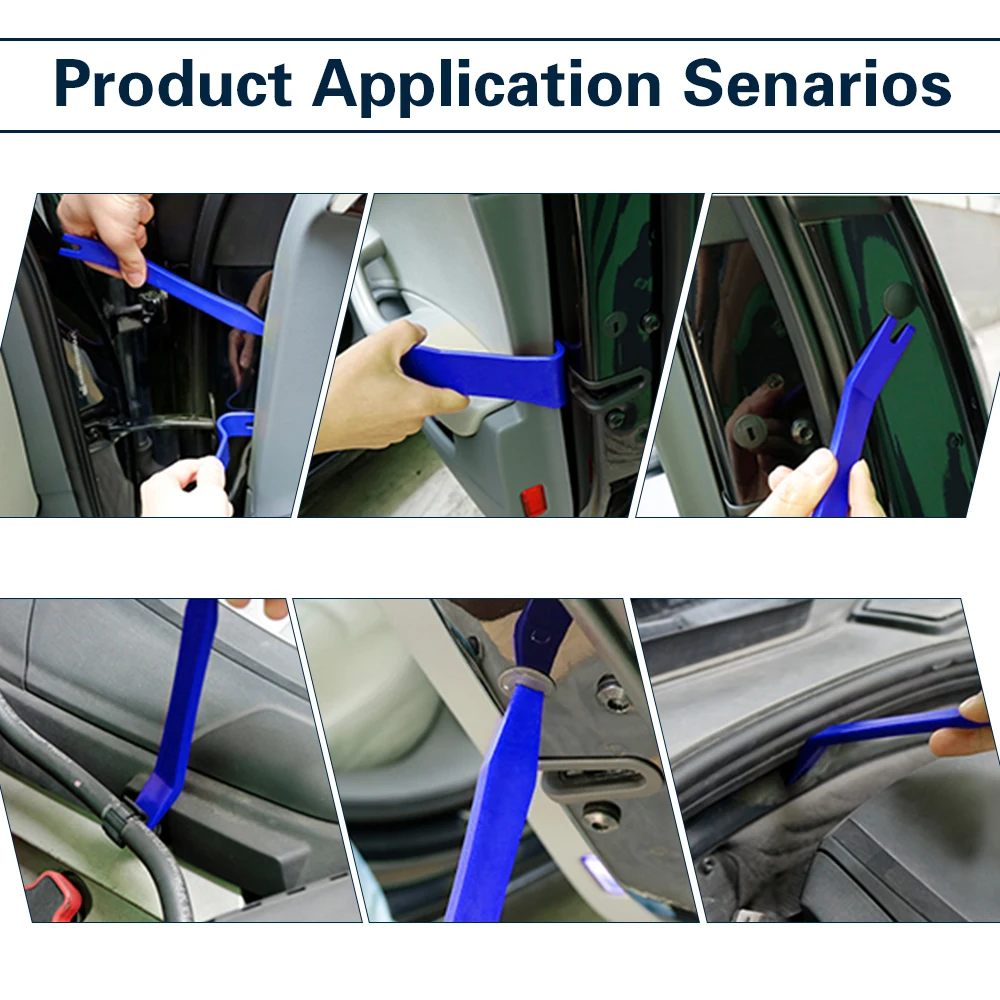 1 set Hand Tool Car Disassembly Tools Set DVD Stereo Refit Kits Interior Plastic Trim Panel Dashboard Removal Tool Repair Tools