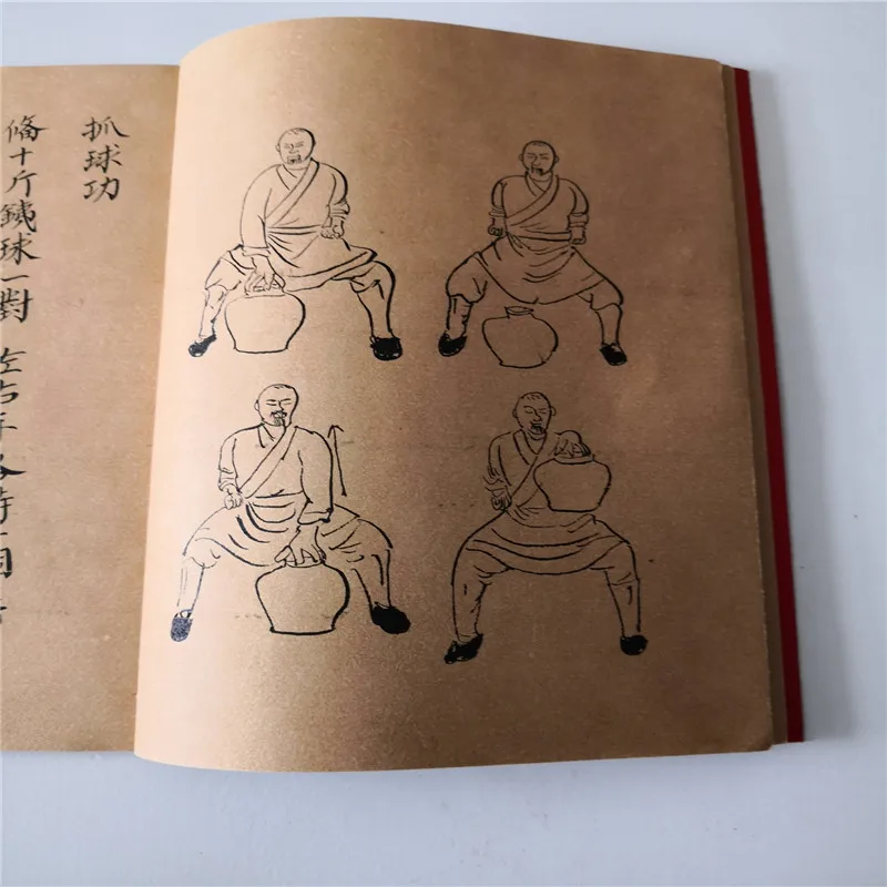 China Old Chinese Martial Arts Secret Books (The True Story Of Shaolin) Handwriting Version