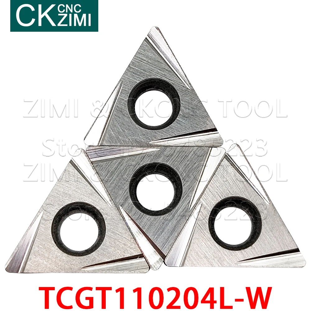 TCGT110204L-W TCGT 110204L W Cermet إدراج الشق إدراج تحول قطع أداة CNC المعادن مخرطة أداة ل الصلب الفولاذ المقاوم للصدأ