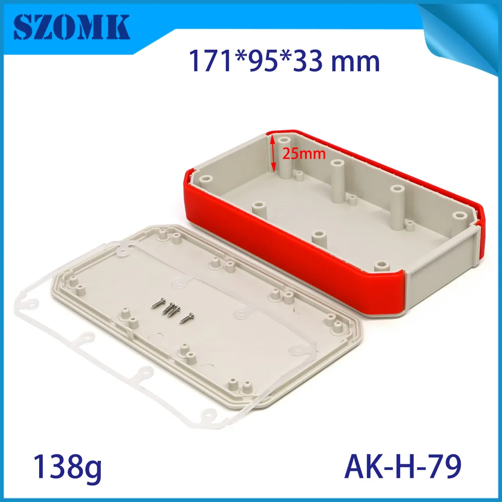SZOMK 4 قطعة 171*95*33 مللي متر الالكترونيات صندوق بلاستيكي الضميمة الإسكان يده صندوق التحكم تخصيص صندوق توصيلات البلاستيك