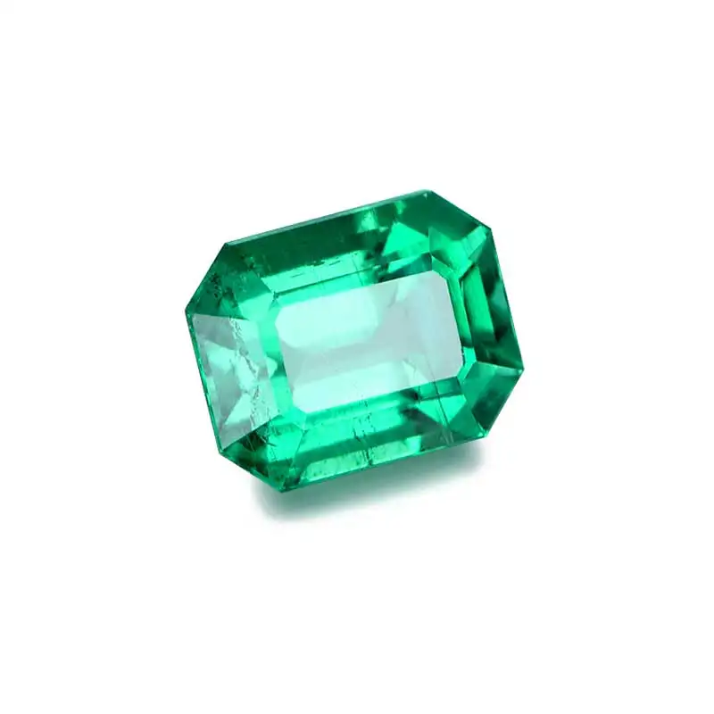 VANTJ Lab Grown Created Columbia Emerald Loose Gemstone CCE Oct Cut Hydrothermal Gemstone  Diy  for Silver Gold Women Jewelry