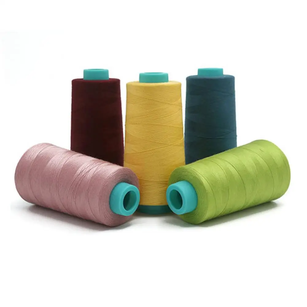 40% Hot Sales!!! 1 Roll 40s/2 20s/2 High-strength polyester thread for overlock sewing machine